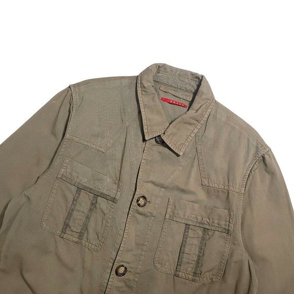 Prada Sport SS2006 (IT54) Military Field Overshirt Jacket - Picture 2 of 6